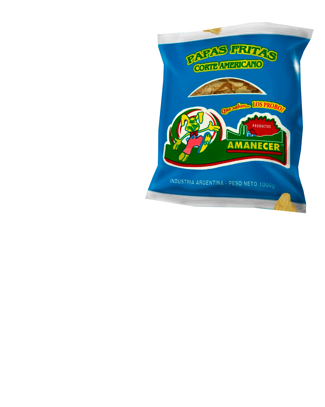 AMANECER PAPAS CORTE AMERICA X 1 KG 6 ##