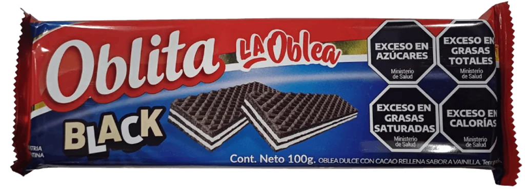 OBLITA OBLEA BLACK X 100 GRS 48