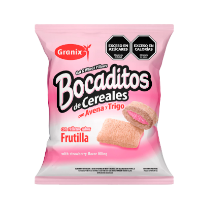 GRANIX BOCADITOS FRUTILLAS X 180 GRS 10