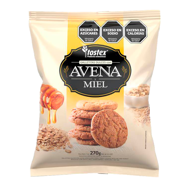 TOSTEX AVENA Y MIEL X 270 G 10