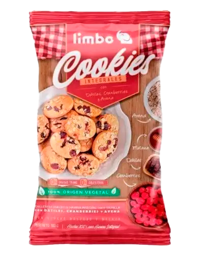 LIMBUS COOKIES DATILES CRANBERRIES Y AVENA X 160 G 24