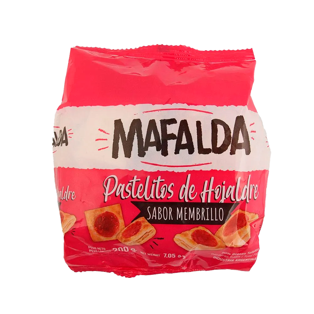 MAFALDA PASTELITO MEMBRILLO X 200 G 24