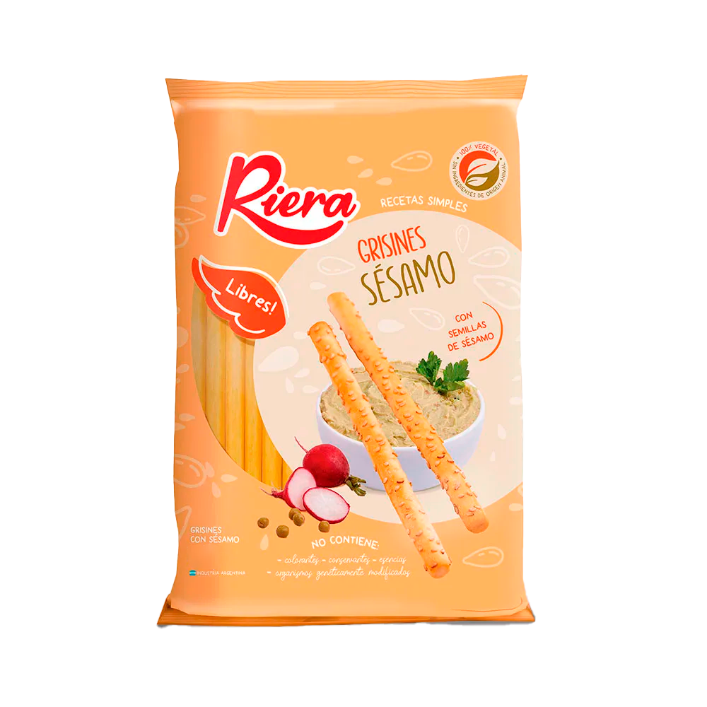 RIERA GRISIN SESAMO X 180 GRS 2 0