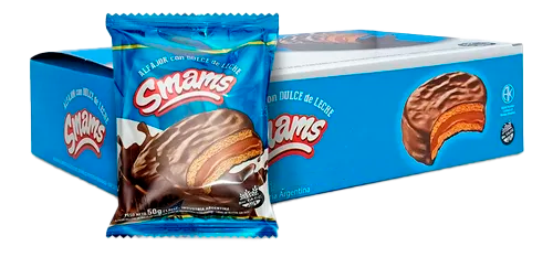 SMAMS ALFAJOR ESTUCHE X 12 U
