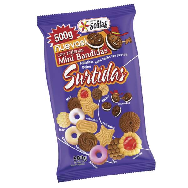 SOLITAS SURTIDAS X 500 GRS 8