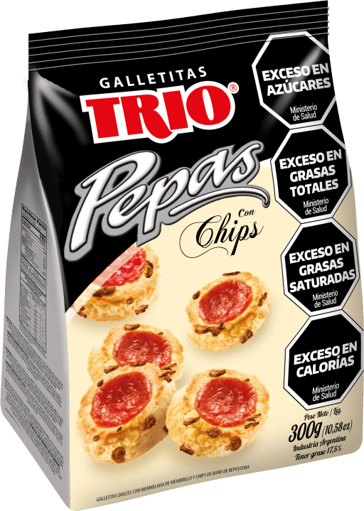 TRIO PEPA CHIP X 300 GRS 12