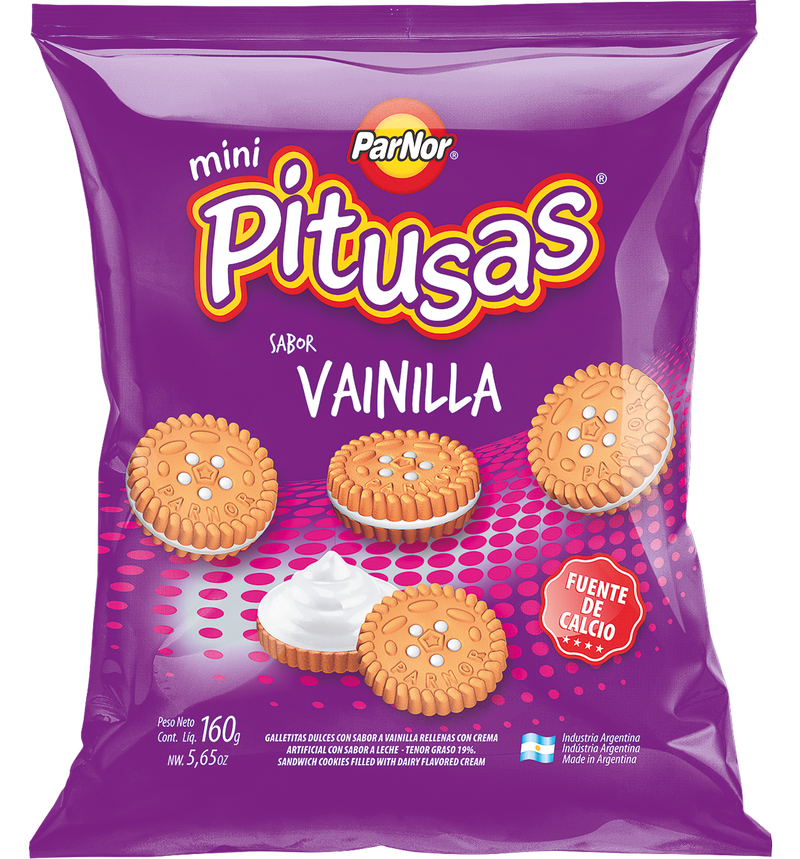 PARNOR PITUSA VAINILLA X 160 GRS 30 