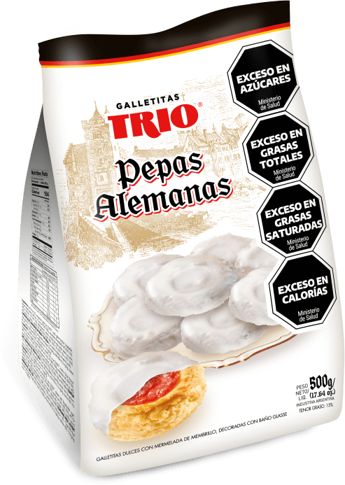 TRIO PEPA ALEMANA X 500 G 10