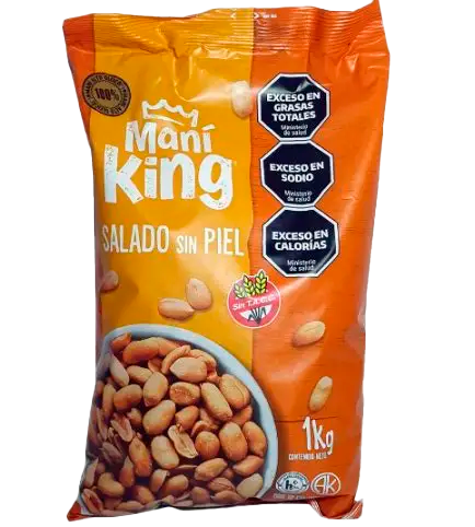 KING MANI SALADO SIN PIEL X 1 KG 9
