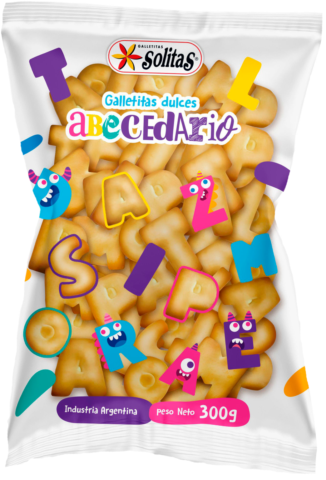 SOLITAS ABECEDARIO X 300 G 10