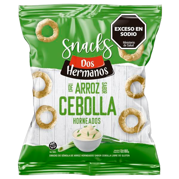 DOS HERMANOS ARITOS ARROZ CRE/CEB X 80G