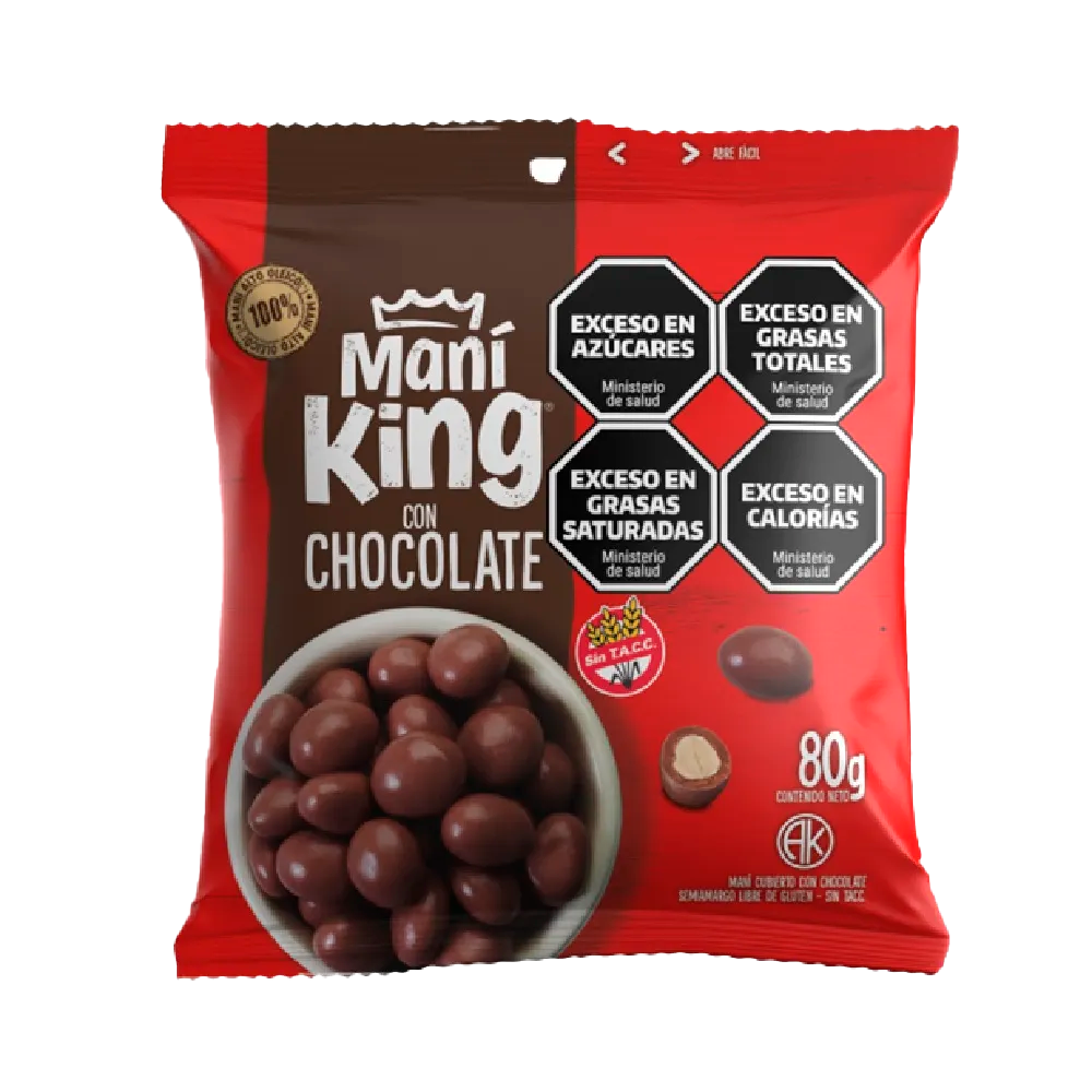 KING MANI C/ CHOCOLATE PREMIUM X 80 G