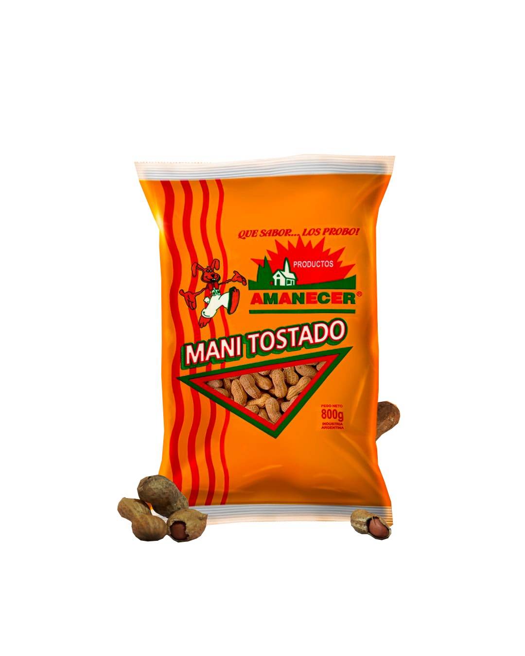 AMANECER MANI C/CASCARA X 800 GRS 10