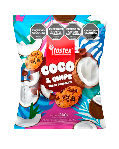 TOSTEX COCO Y CHIPS X 240 12