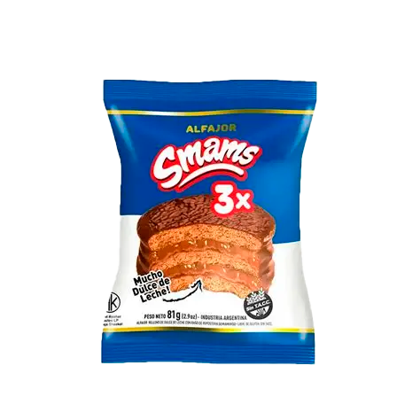 SMAM ALFAJOR TRIPLE 12 X 81 