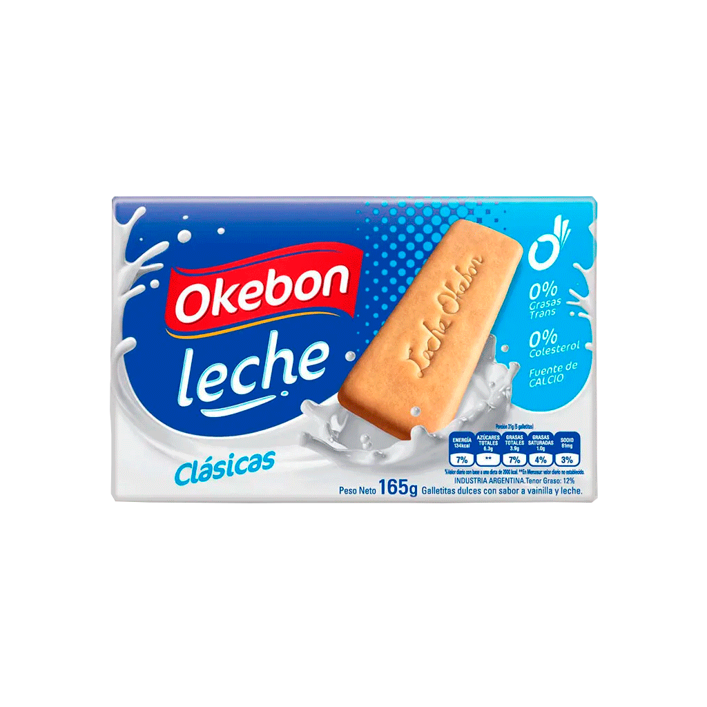 OKEBON LECHE X 165 G 24