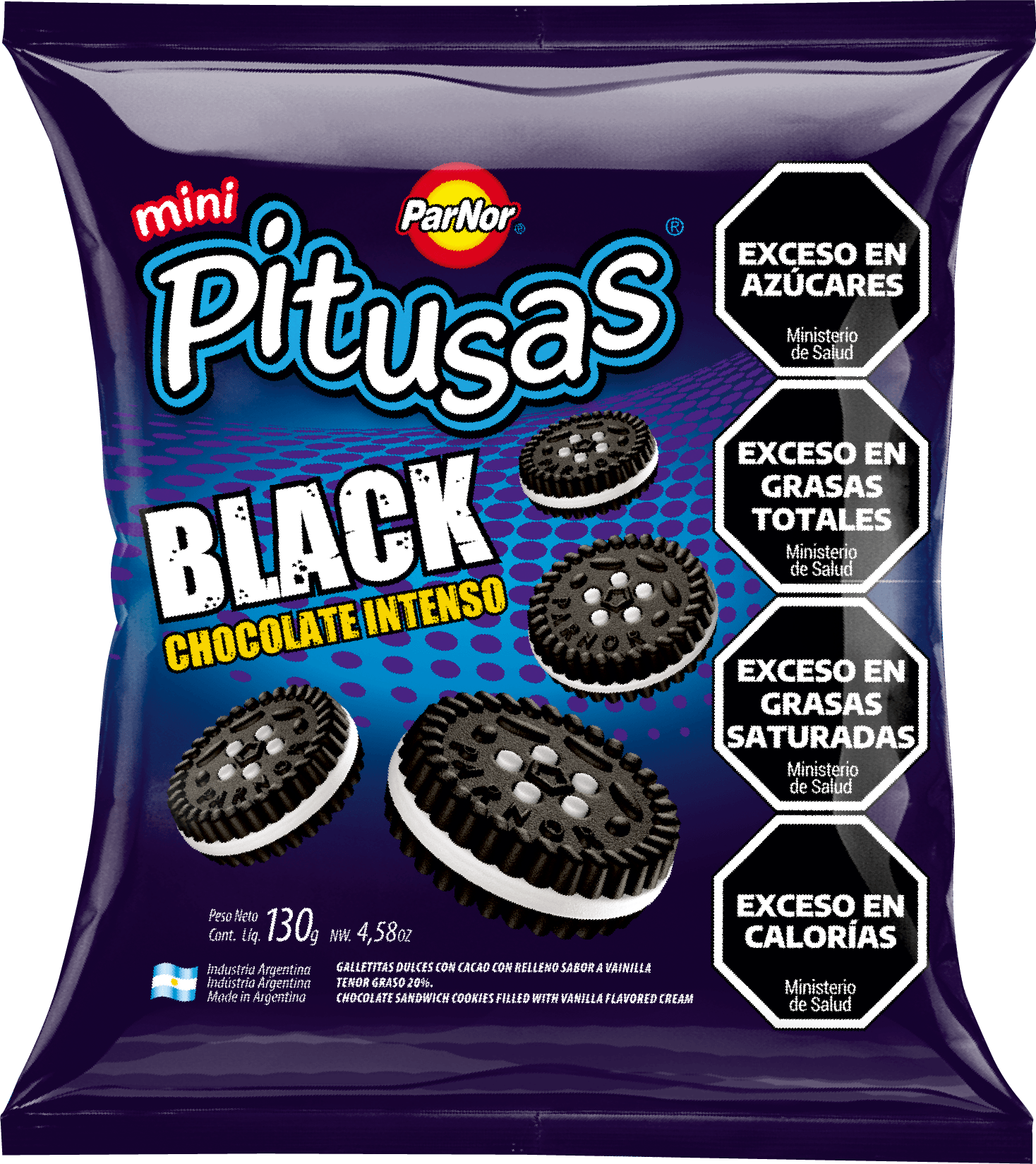 PARNOR PITUSAS BLACK X 130 G 30 