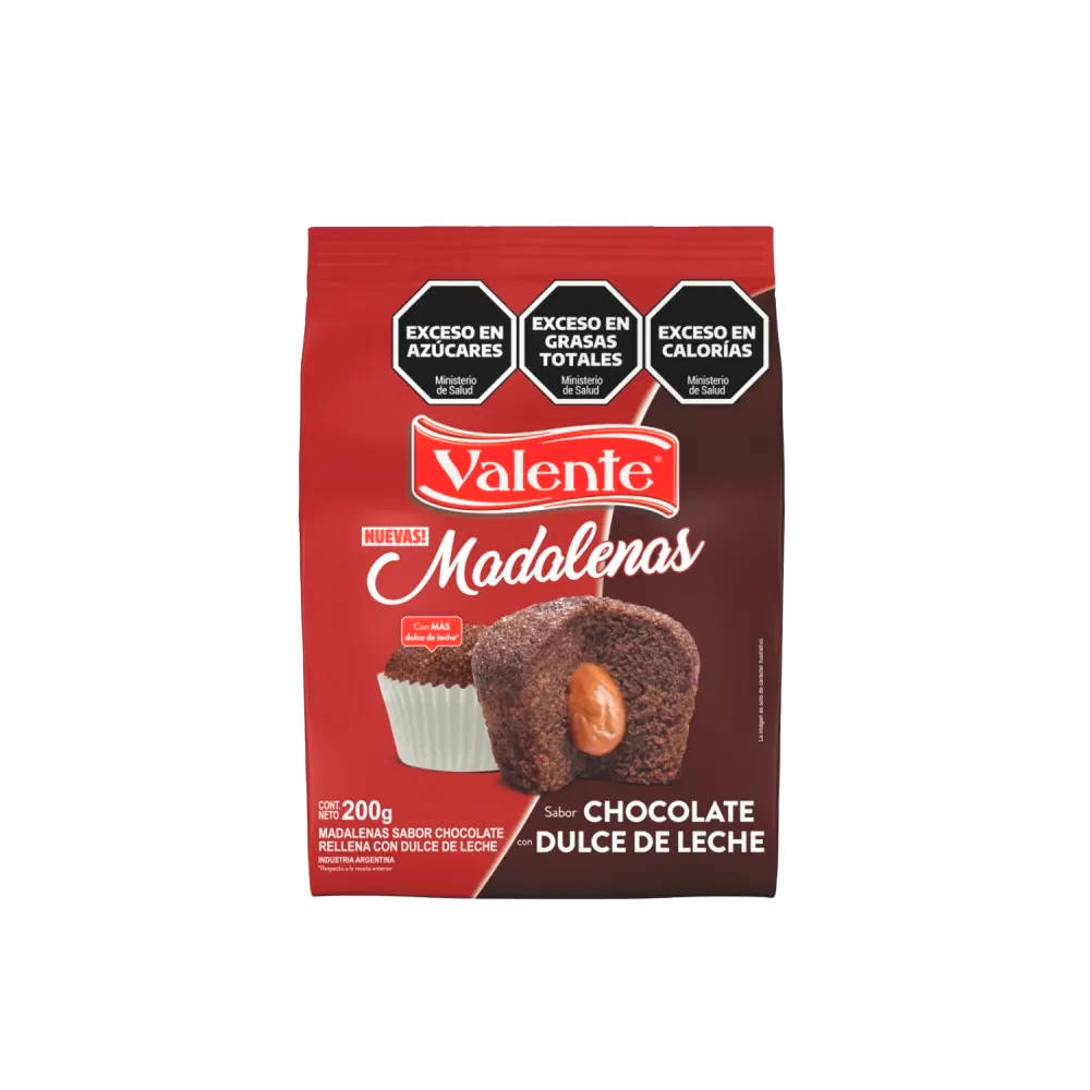 VALENTE MADALENA CHOCOLATE X 200 GRS 14