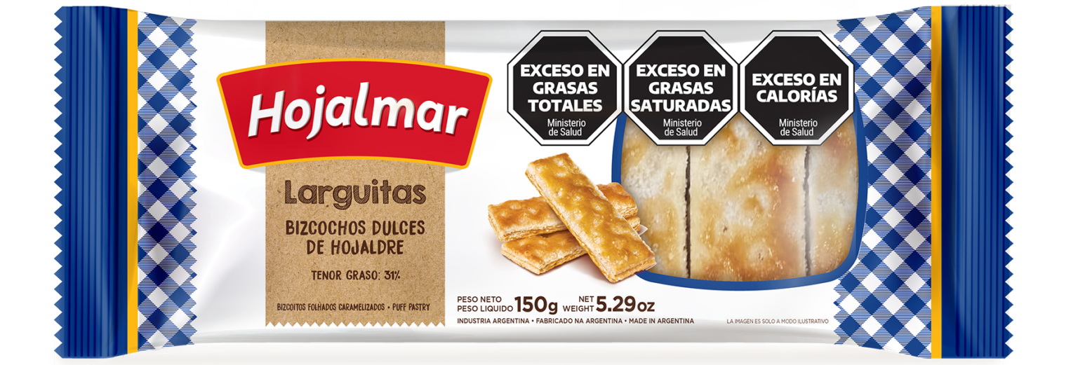 HOJALMAR LARGUITA X 150 GRS 18