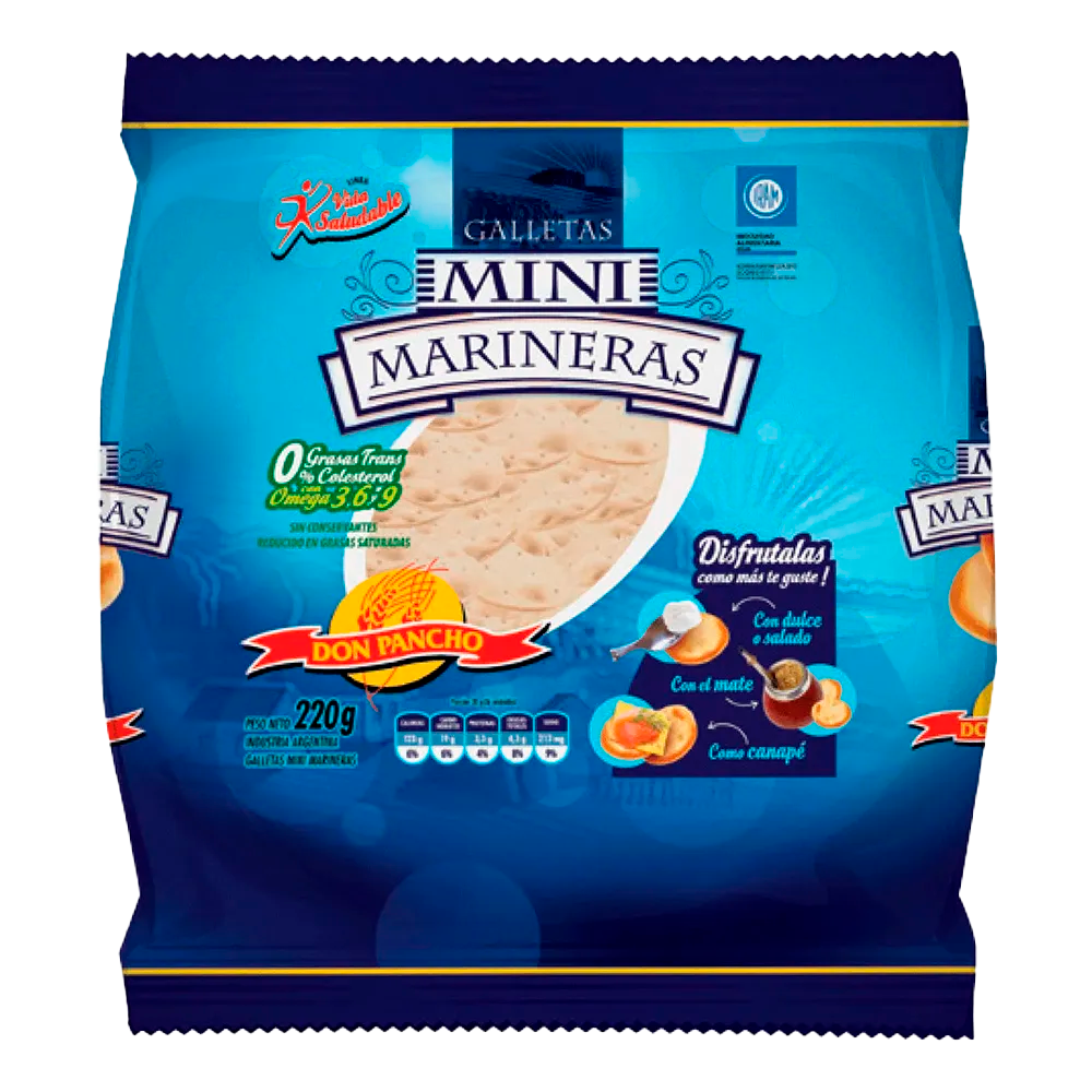 DON PANCHO MARINERAS MINI X 220 GRS 12