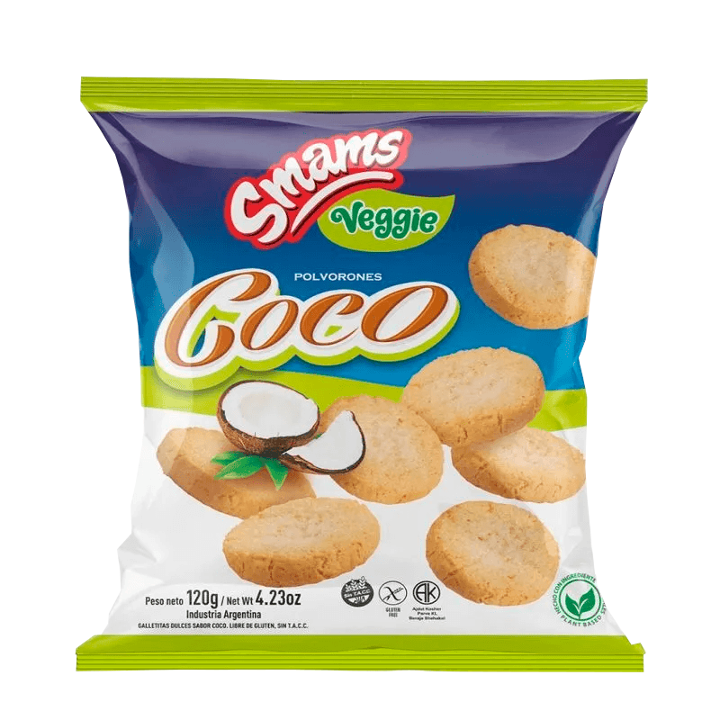 SMAMS POLVORON VEGGIE COCO X 120 G 18