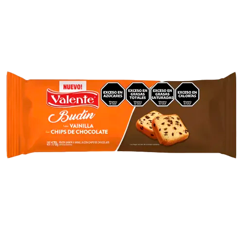 VALENTE BUDIN CHIP X 170 G 15
