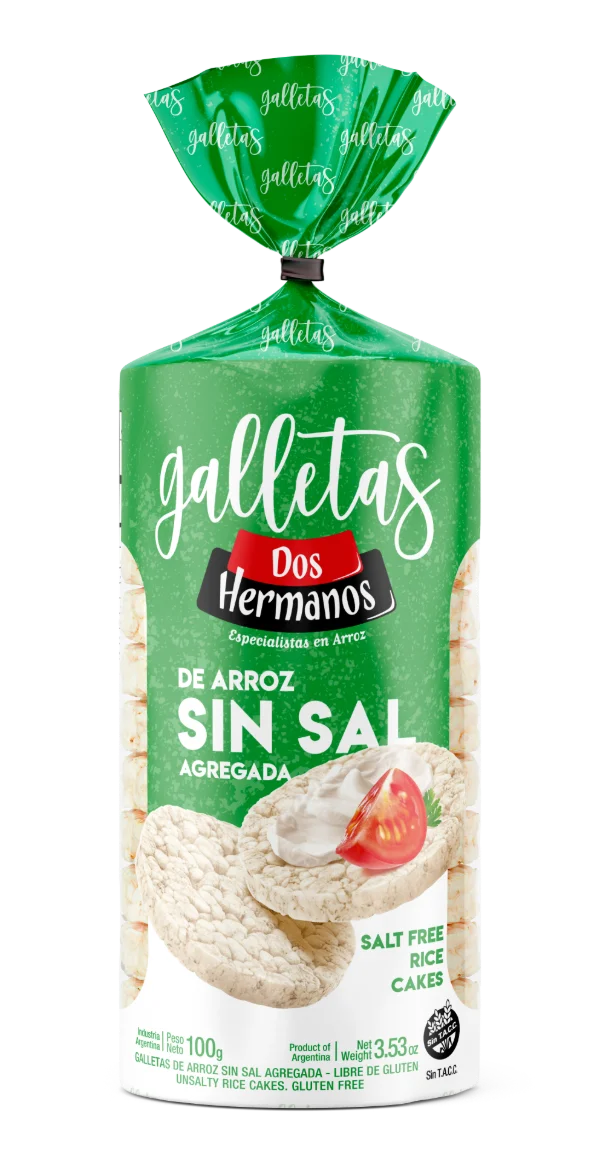 DOS HERMANOS GALLETAS SLIM SIN SAL 12 X 100 G