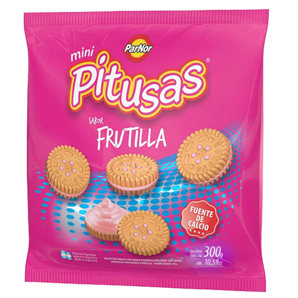 PARNOR PITUSA FRUTILLA X 300 GRS 16 