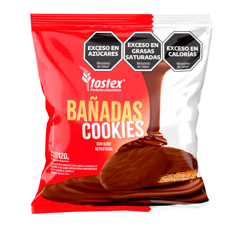 TOSTEX COOKIS BAÑADAS X 120 GRS 14