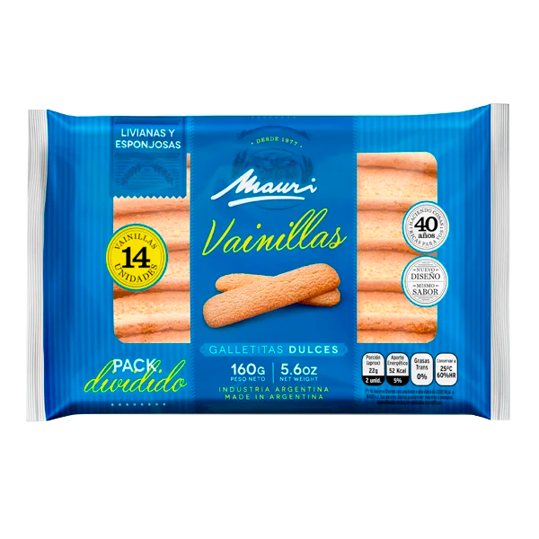 MAURI VAINILLA X 160 GRS 32