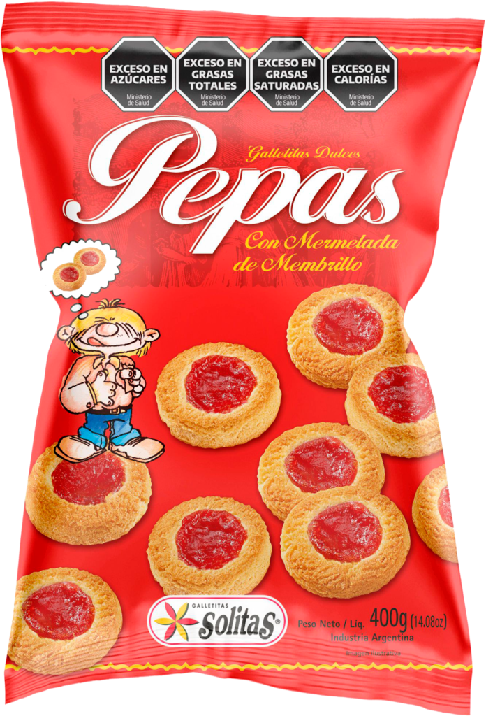SOLITAS PEPAS X 400 GRS 10