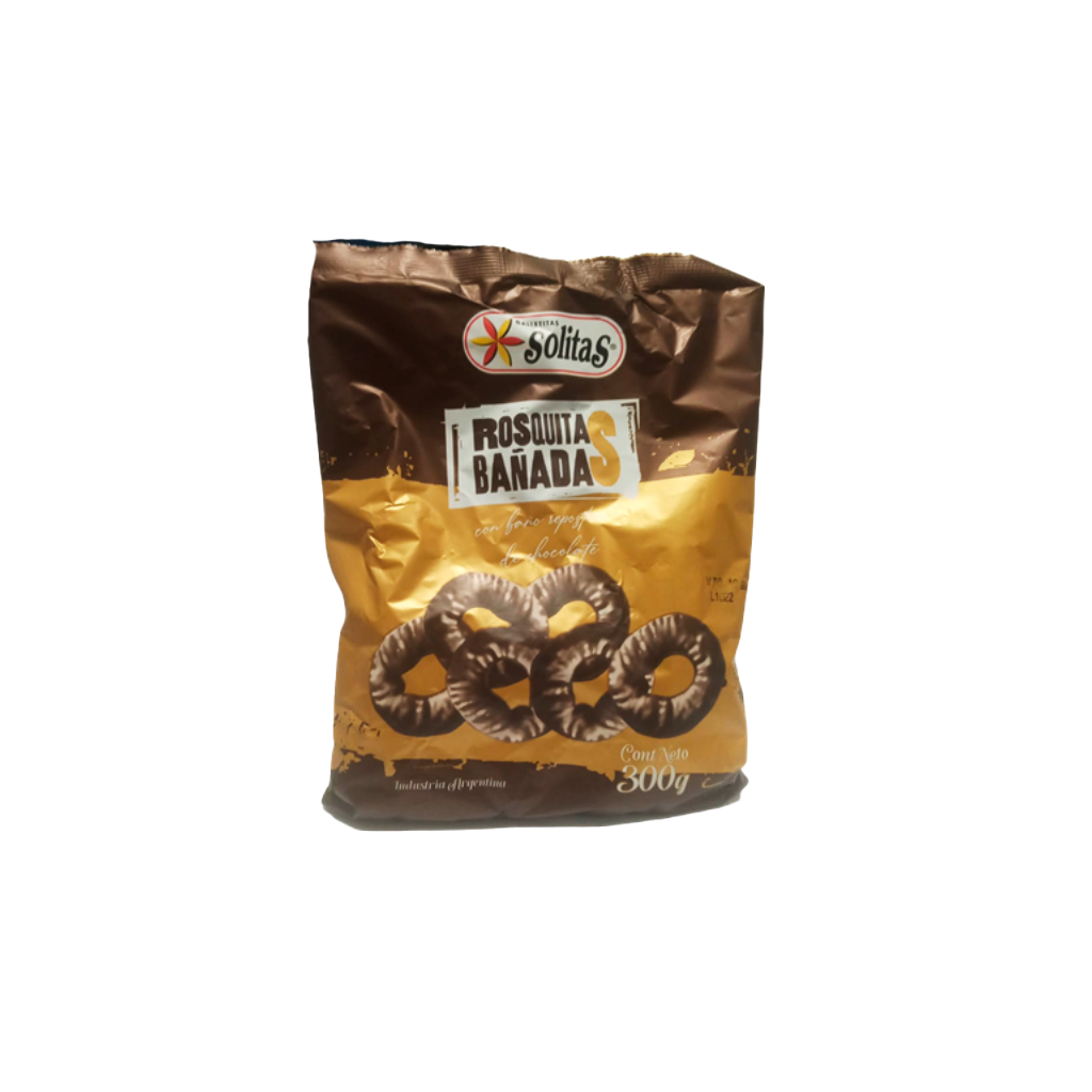 SOLITAS ROSQUITAS BAÑADAS X 300 G 14
