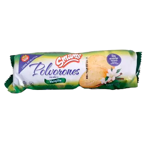 SMAMS POLVORON VAINILLA S/AZ X 100 G 18