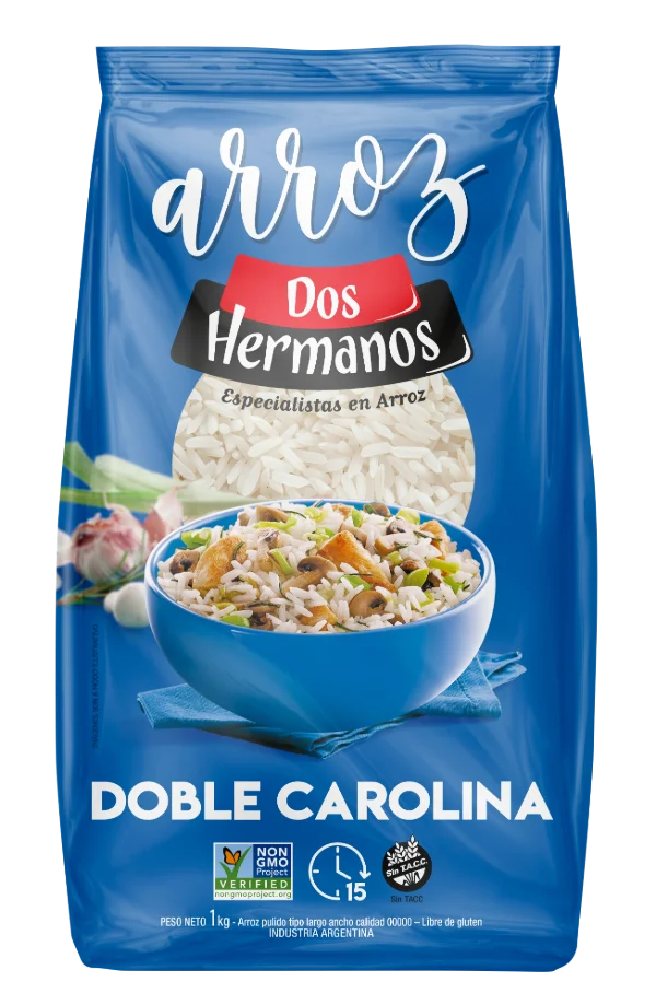 DOS HERMANOS ARROZ DOBLE CAROLINA  1KG